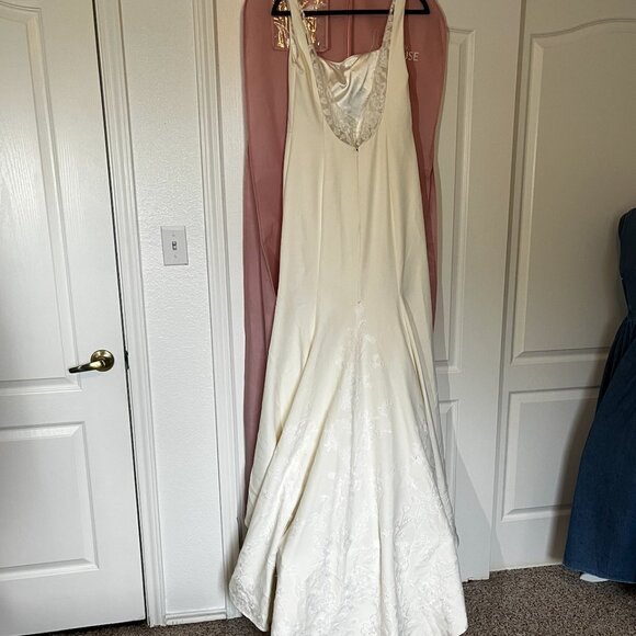 Portia Square Neck - Jenny Yoo Wedding Dress - Picture 9 of 11